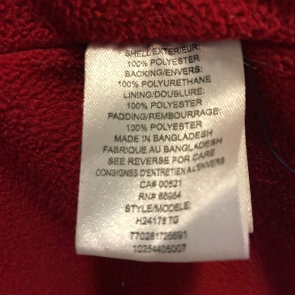 3/$15 Westbound kids blue & red winter jacket 5T - Picture 5 of 5